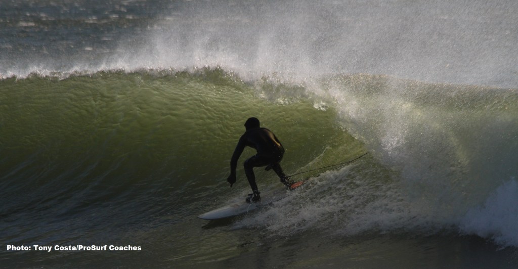 Story Behind the Shot: Blustery barrel ride